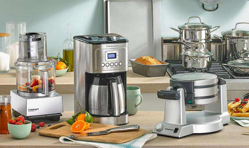 Food containers and kitchen appliances and cookers